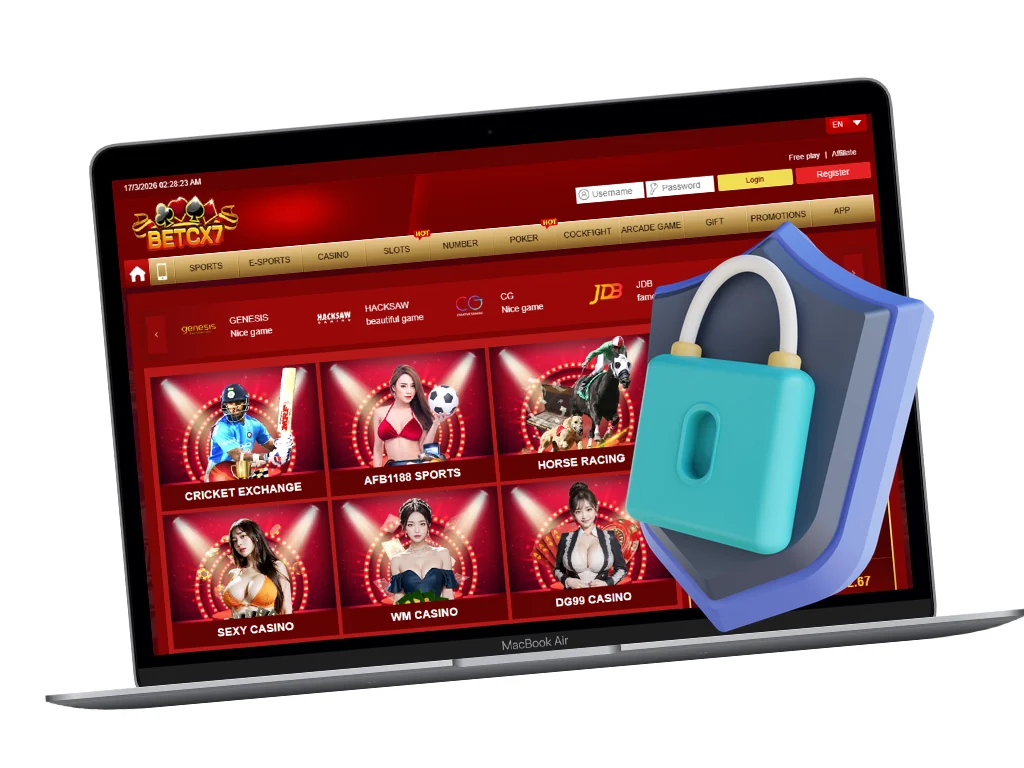 BetCX7 Account Security